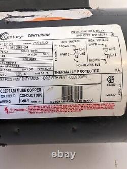 New Genuine Century 1081 Pool Pump Motor 3/4 HP 3450 RPM Oem