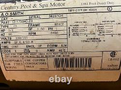 POLARIS PB4 BOOSTER PUMP With CENTURY 3/4 HP POOL MOTOR N56CZ FR 230V 3450 RPM
