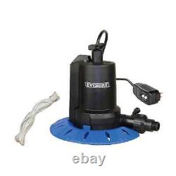 Pool Pump, 1/8 HP Pool Cover Pump, for Removing Water from Pool Covers, Everbilt