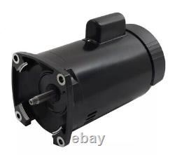 Pool Pump Motor 1.5 HP B2854 B2854v1 Square Flange Motor 115/230v Single Speed