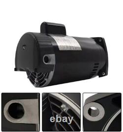 Pool Pump Motor 1.5 HP B2854 B2854v1 Square Flange Motor 115/230v Single Speed