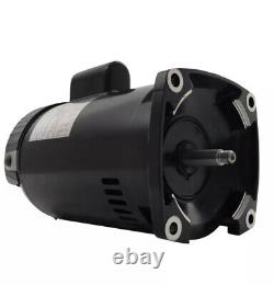 Pool Pump Motor 1.5 HP B2854 B2854v1 Square Flange Motor 115/230v Single Speed