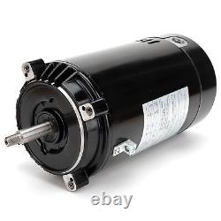 Pool Pump Motor and Seal 1HP Replace Kit For Hayward Max Flow UST1102 C-Face r
