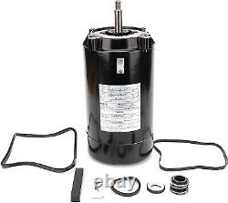 Pool Pump Motor and Seal Replacement Kit Fit Hayward Max Flow, Super Pump UST1102