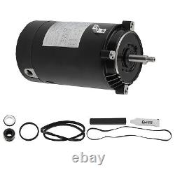 Pool Pump Motor and Seal Replacement Kit For Hayward Max Flow Super II UST1102