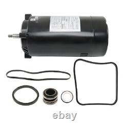 Pool Pump Motor and Seal Replacement Kit SP2610X15 UST1152 For Super Pump