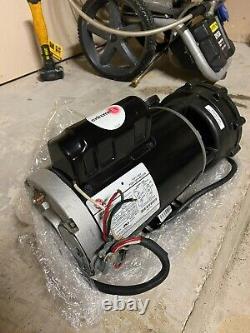Pool/Spa electric motor, 2.5 HP, 3450/1725 RPM 230V 60Hz never used open box
