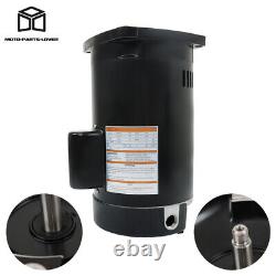 Square Flange Swimming Pool Pump Motor B2853 B2853V1 1.0 HP Pump Motor 115/230V