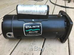 Sta-Rite Max-E-Pro 1.5 HP Pool Pump Motor 230V One Year Old P6E6F-207L