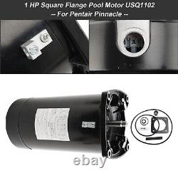 USQ1102 1 HP Square Flange Pool Pump Motor and Seal Kit For Pentair Pinnacle