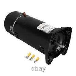 USQ1102 Square Flange Replacement Pool Pump Motor 3450 RPM, 48Y Frame, ODP