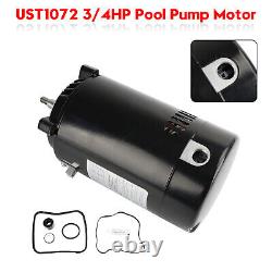 UST1072 Pool Pump Motor 3/4HP 115/230V Replacemen Motor Fits Hay-ward Super Pump