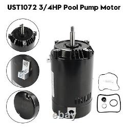 UST1072 Pool Pump Motor 3/4HP 115/230V Replacemen Motor Fits Hay-ward Super Pump