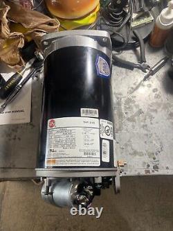 US Motors Nidec Square Flange Pool Spa Pump Motor 2.0 HP K63CXDFW-5159 Untested