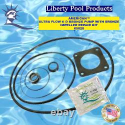 Ultra Flow & Bronze Pump With Bronze Impeller 65020 Pooltet For Pac Fab 10-pack