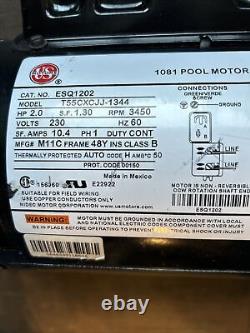 Us Motors 1081 High Efficiency Pool Pump