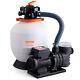 Vevor Sand Filter Above Ground With 3/4hp Pool Pump 3000gph Flow 14 6-way Valve