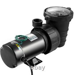 VEVOR Swimming Pool Pump Motor 1.5 HP Above Ground Pool Pump withFilter Strainer