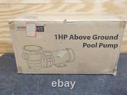 VIVOHOME 1.0 HP 5220 GPH Powerful Above Ground Swimming Pool Pump with Strainer
