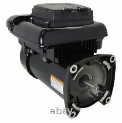 Variable Speed ECM Pool Motor 1/2hp 2-spd Square Flange 230V Century # ECM16SQU