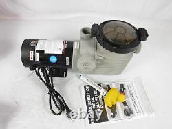 White River Above In Ground 1 HP Single Speed Pump For Swimming Pool SPA
